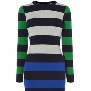 Karen Millen Color block Sweater Dress